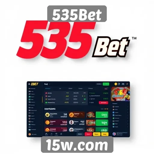 Interface amigável na plataforma 535Bet